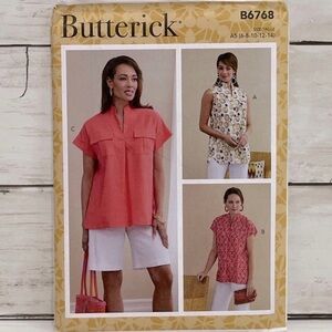 ⭐️5 for $28⭐️ NEW Butterick B6768 Women’s Sewing Patterns UNCUT
